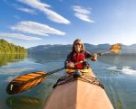 Rent a SUP or kayak for the lake
